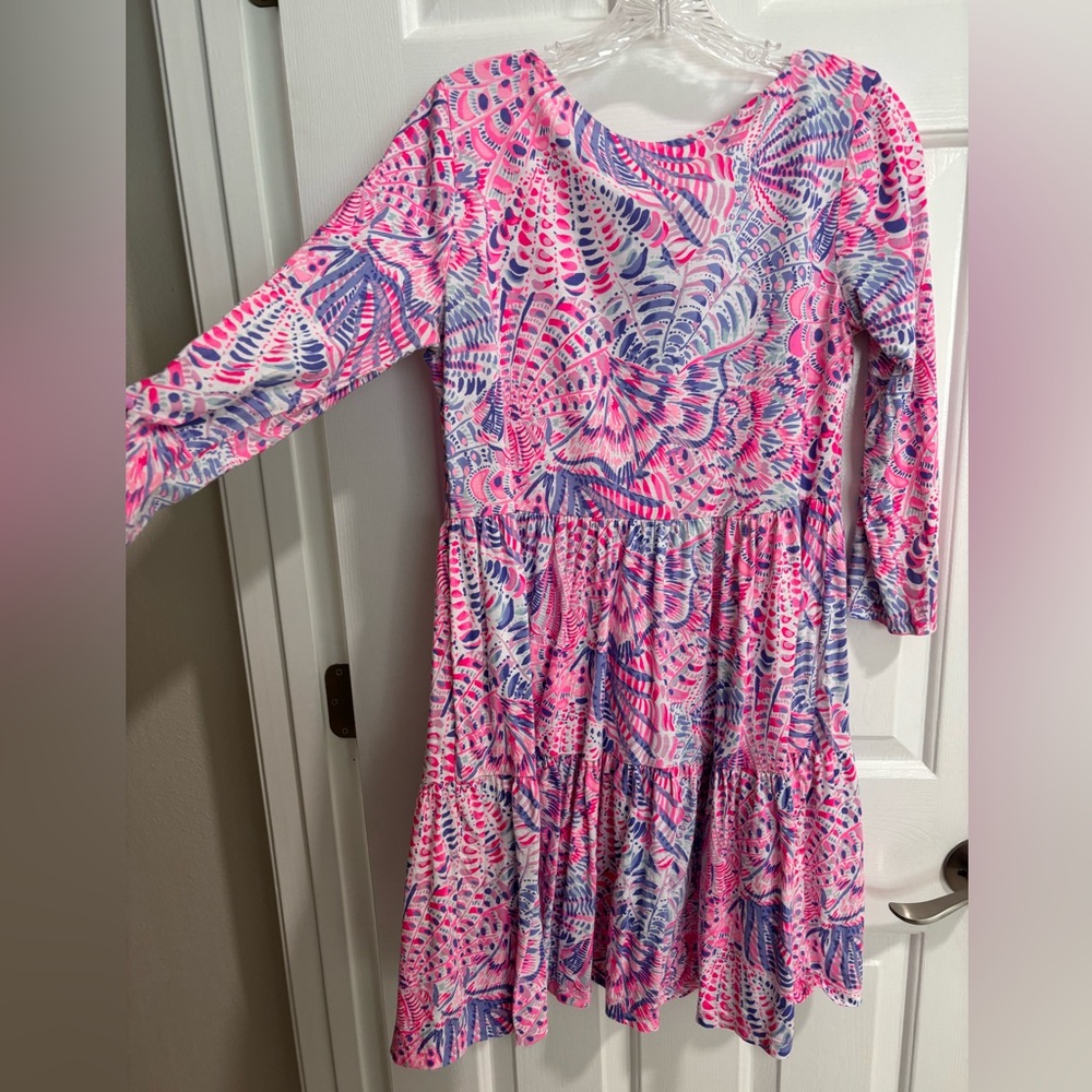 Lilly Pulitzer 3/4 sleeve pink dress